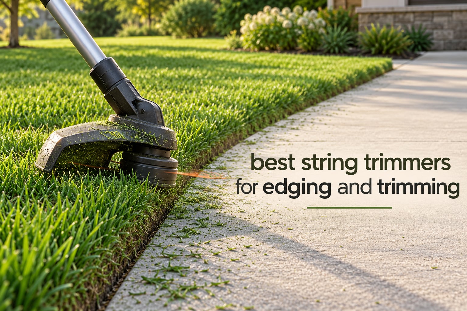 best string trimmers for edging and trimming