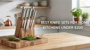 best knife sets for home kitchens under $200
