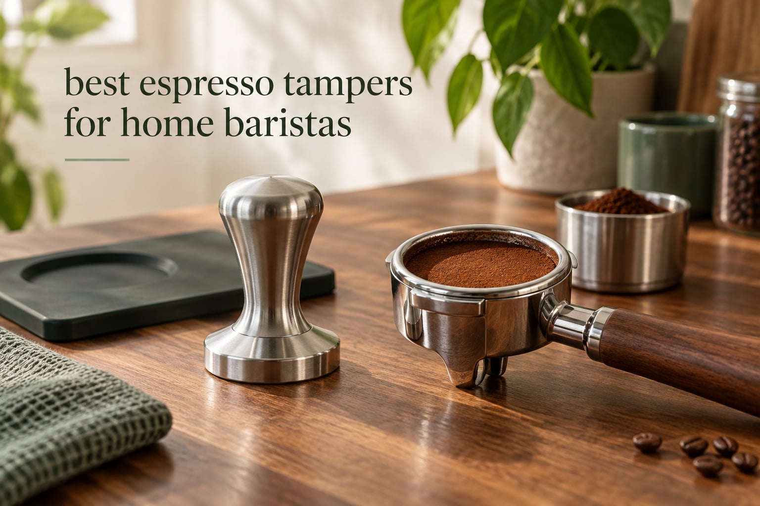 best espresso tampers for home baristas