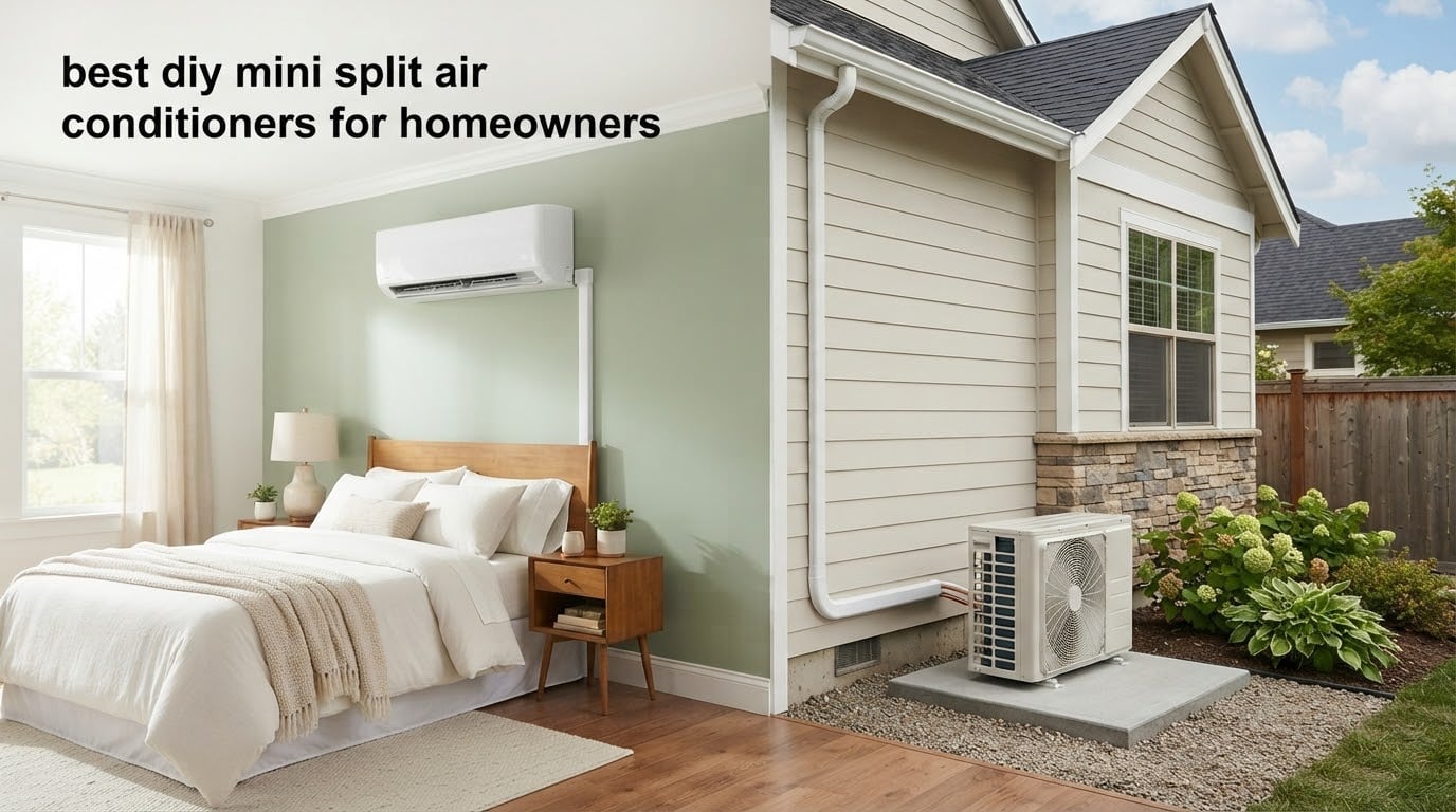 best diy mini split air conditioners for homeowners