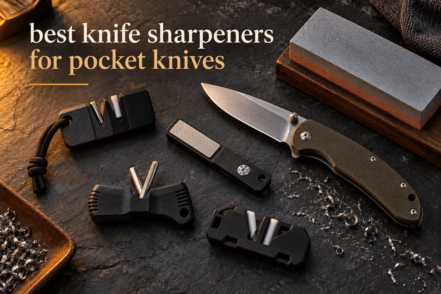 best knife sharpeners for pocket knives