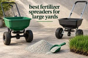 best fertilizer spreaders for large yards