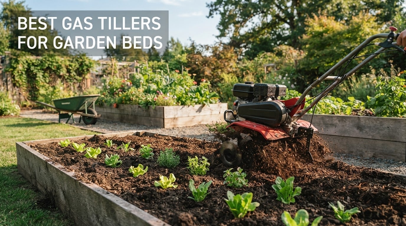 best gas tillers for garden beds