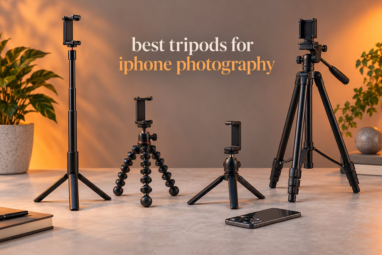 best tripods for iphone photography