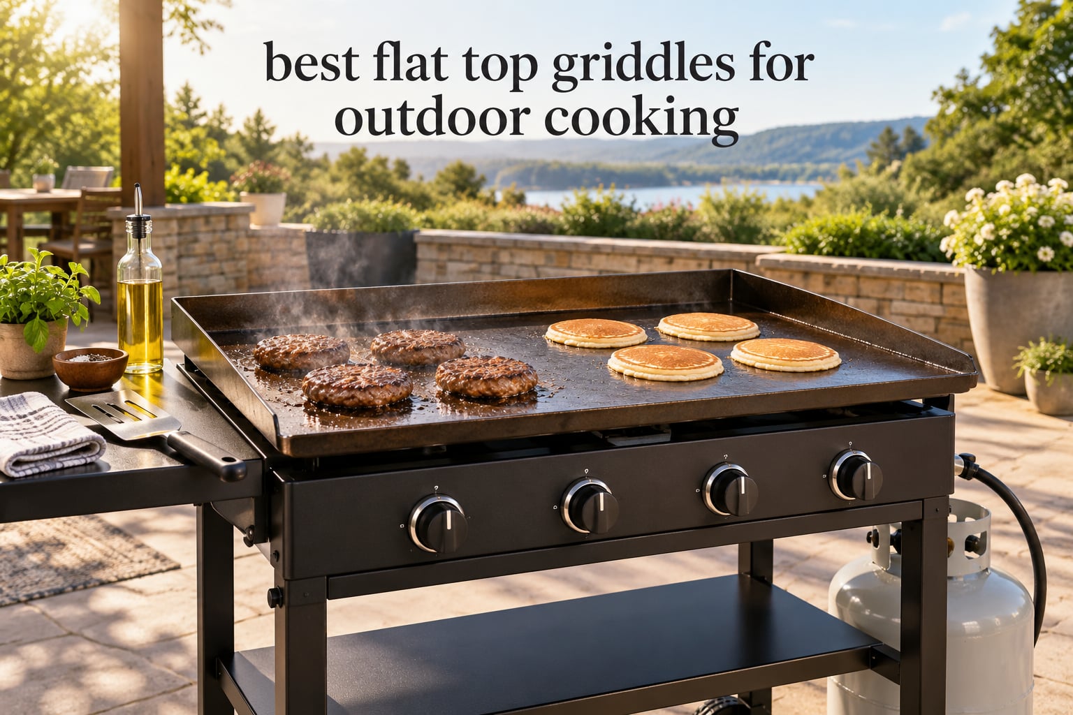 best flat top griddles for outdoor cooking