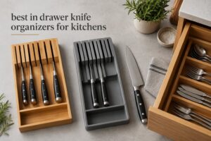 best in drawer knife organizers for kitchens