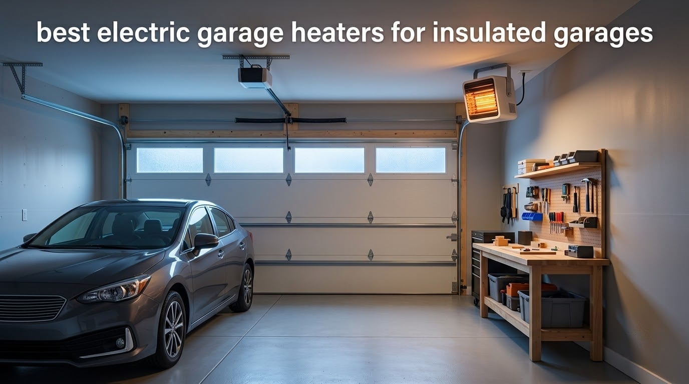 best electric garage heaters for insulated garages