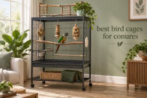 best bird cages for conures