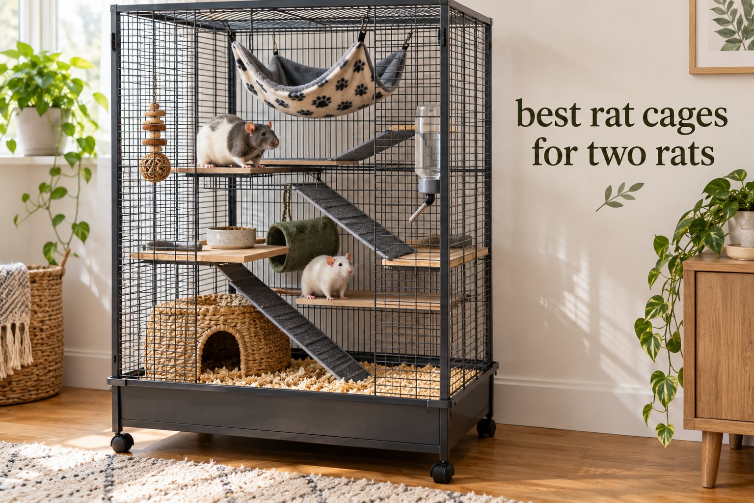 best rat cages for two rats