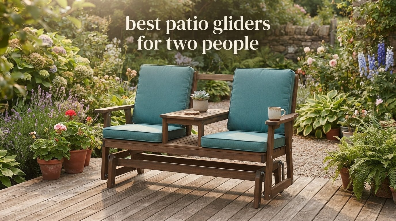 best patio gliders for two people