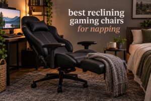 best reclining gaming chairs for napping