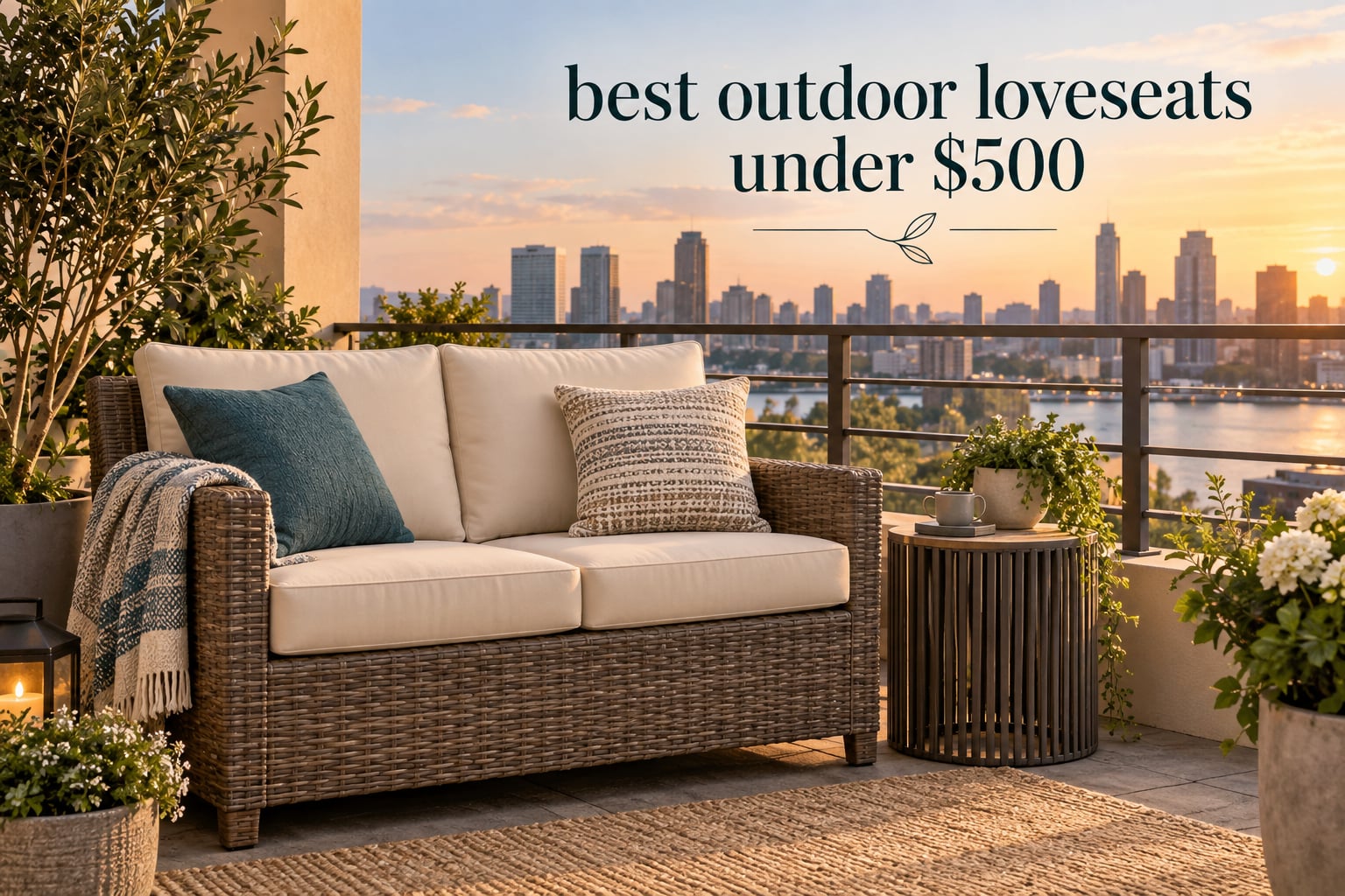best outdoor loveseats under $500