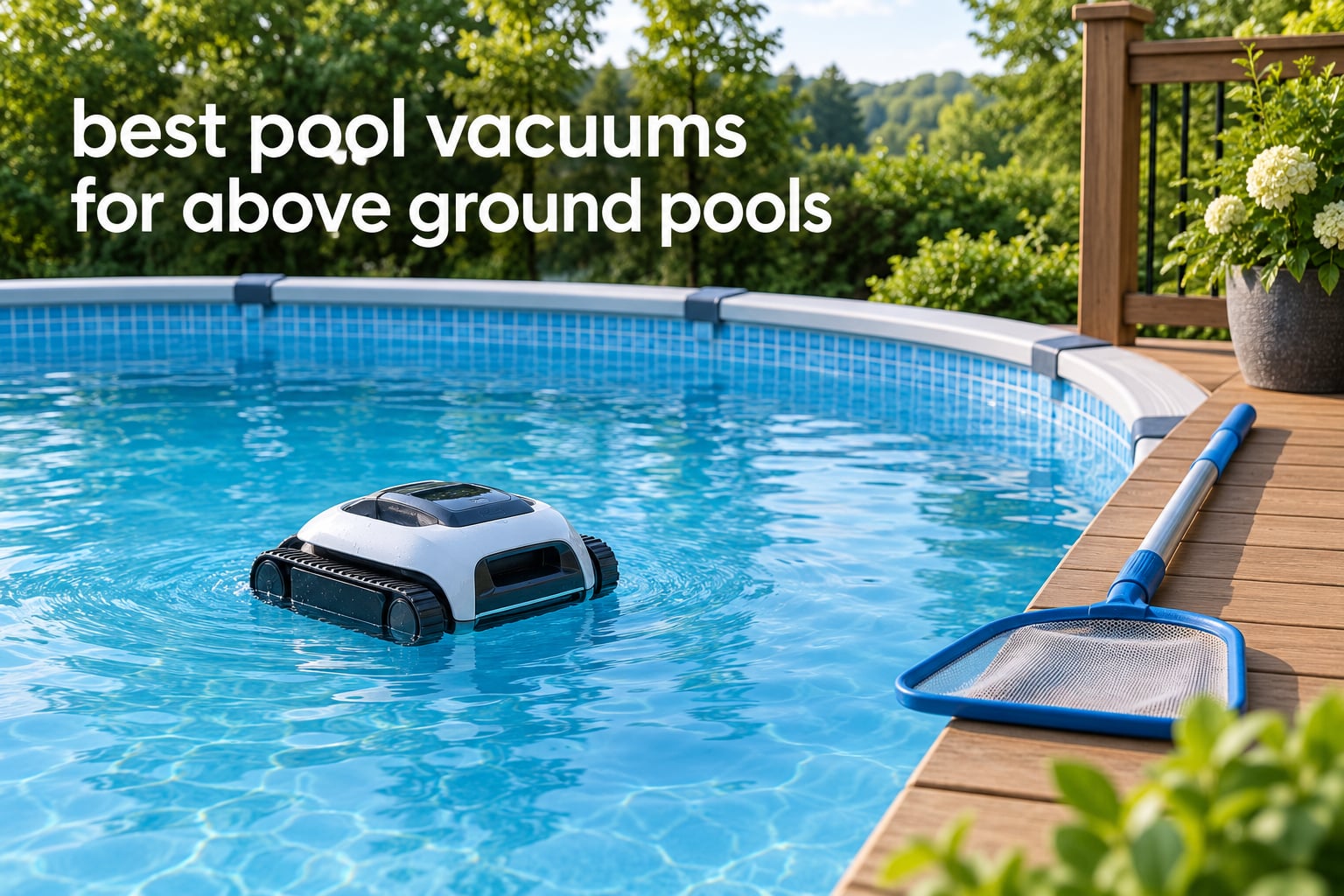 best pool vacuums for above ground pools