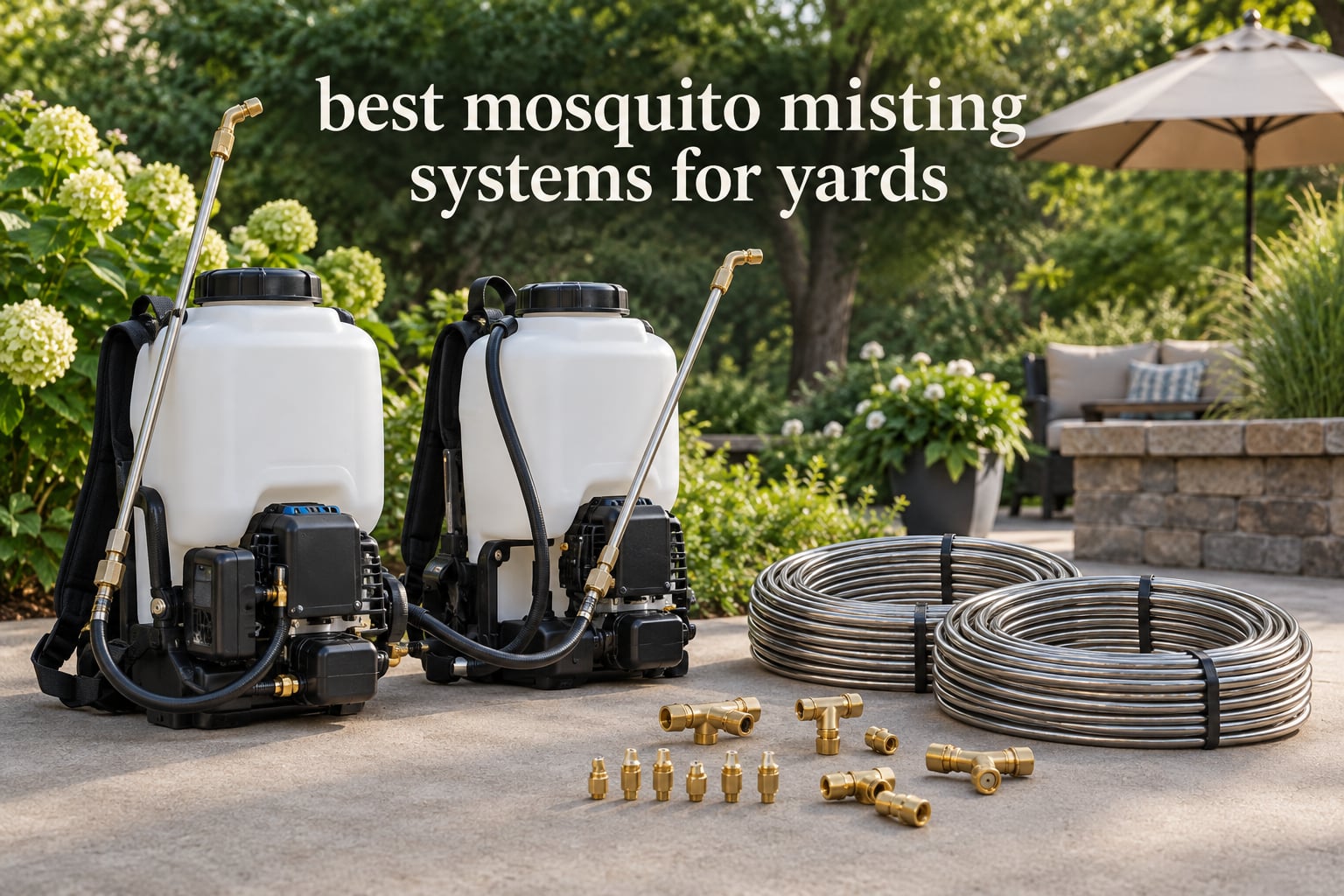 best mosquito misting systems for yards