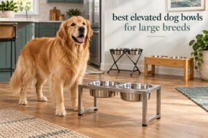 best elevated dog bowls for large breeds