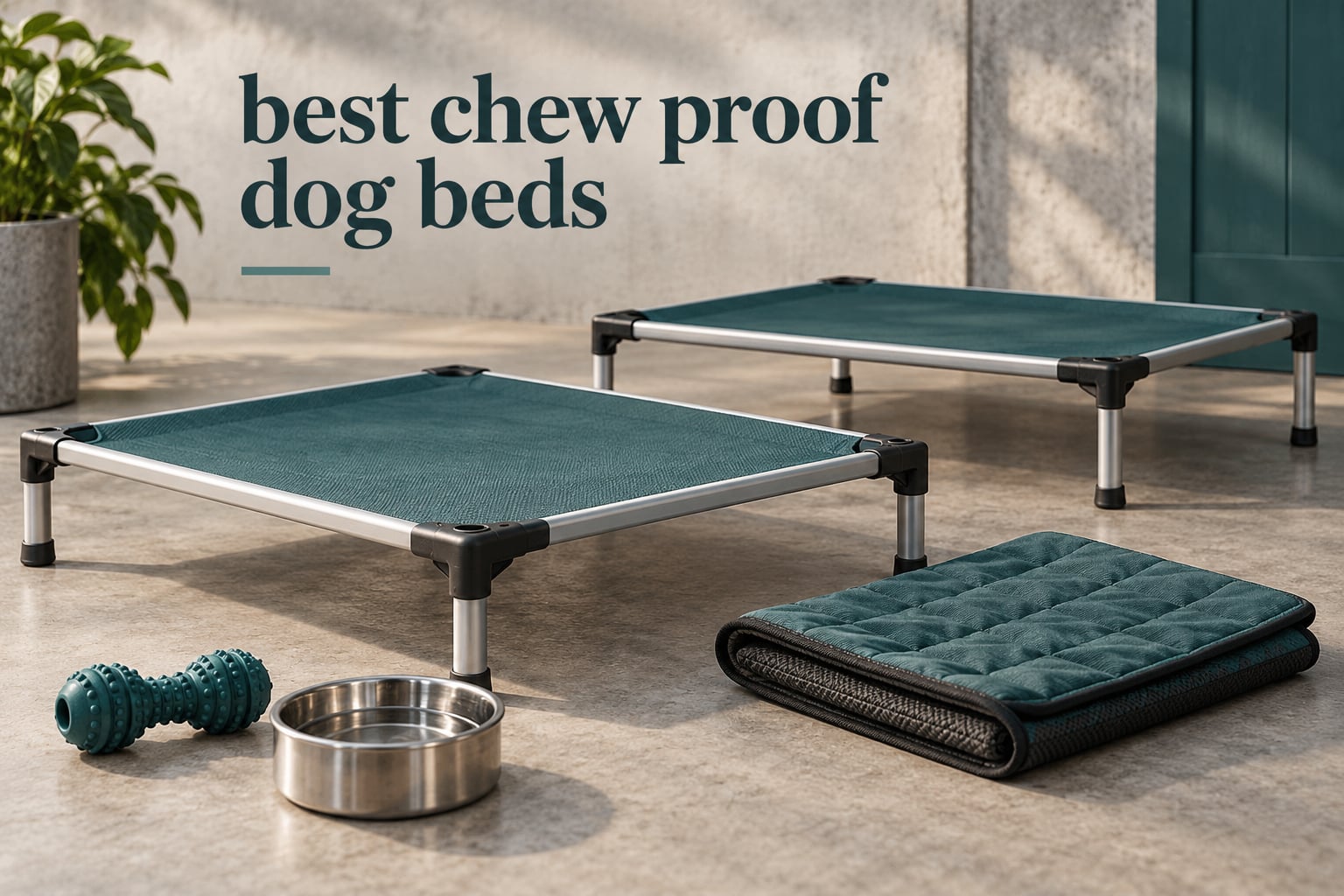 best chew proof dog beds