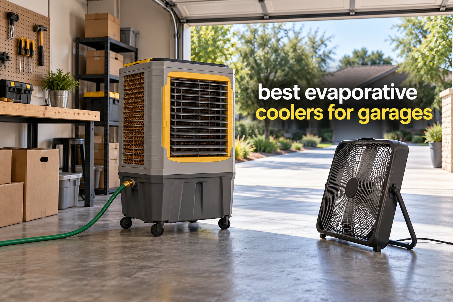 best evaporative coolers for garages