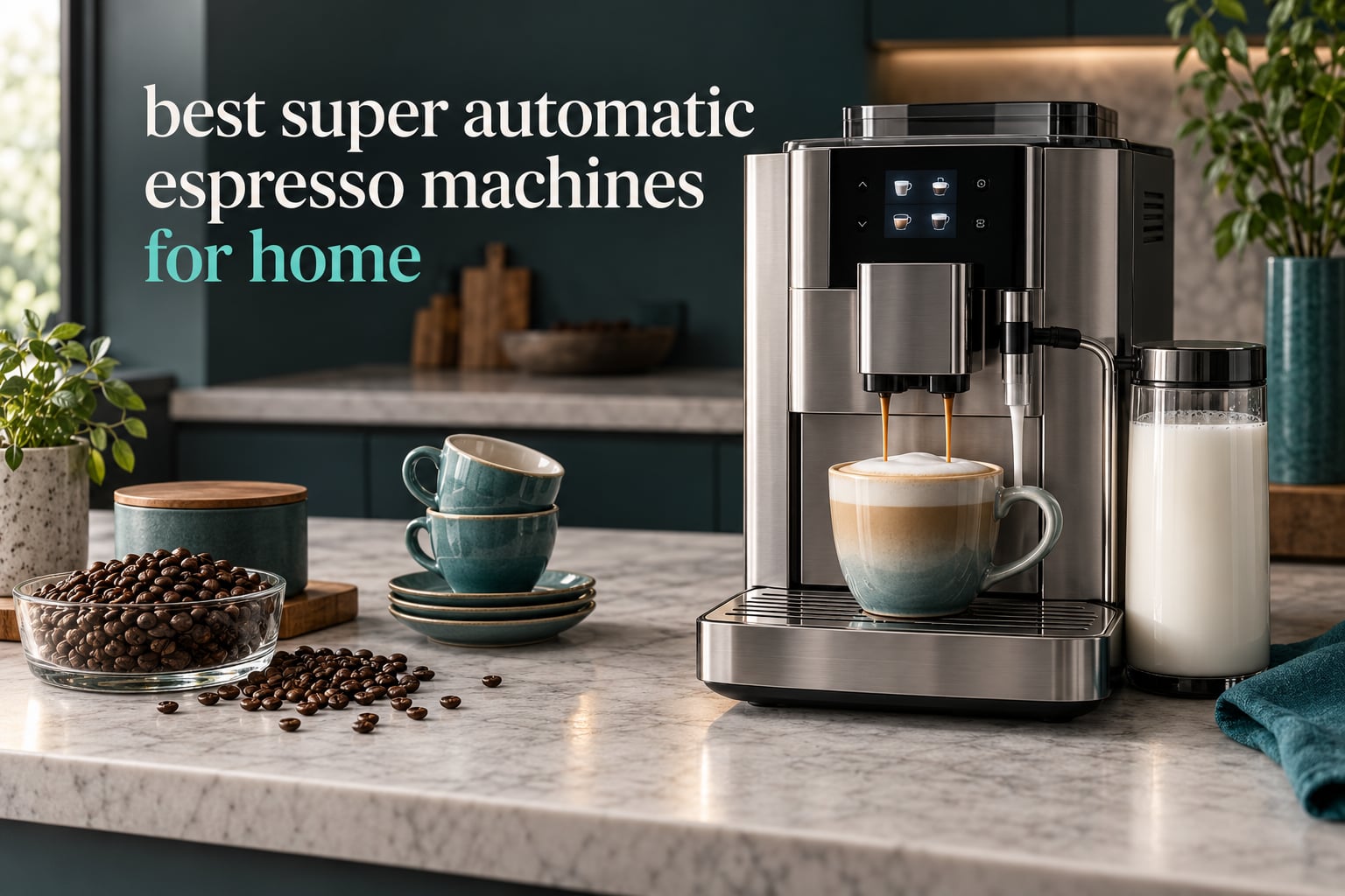 best super automatic espresso machines for home