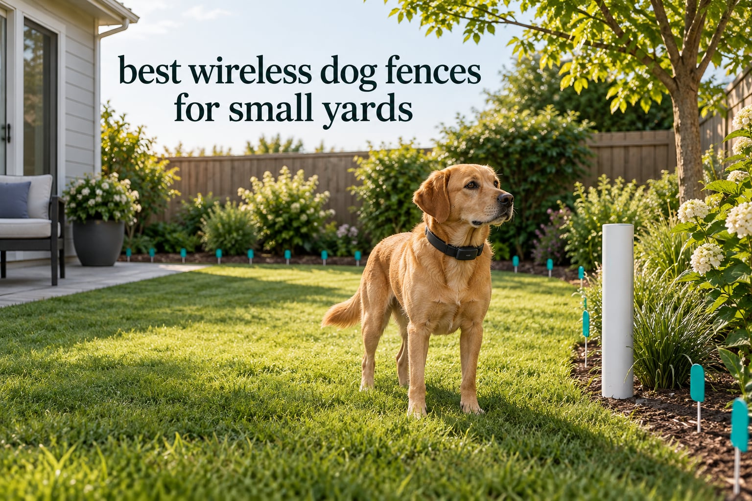 best wireless dog fences for small yards