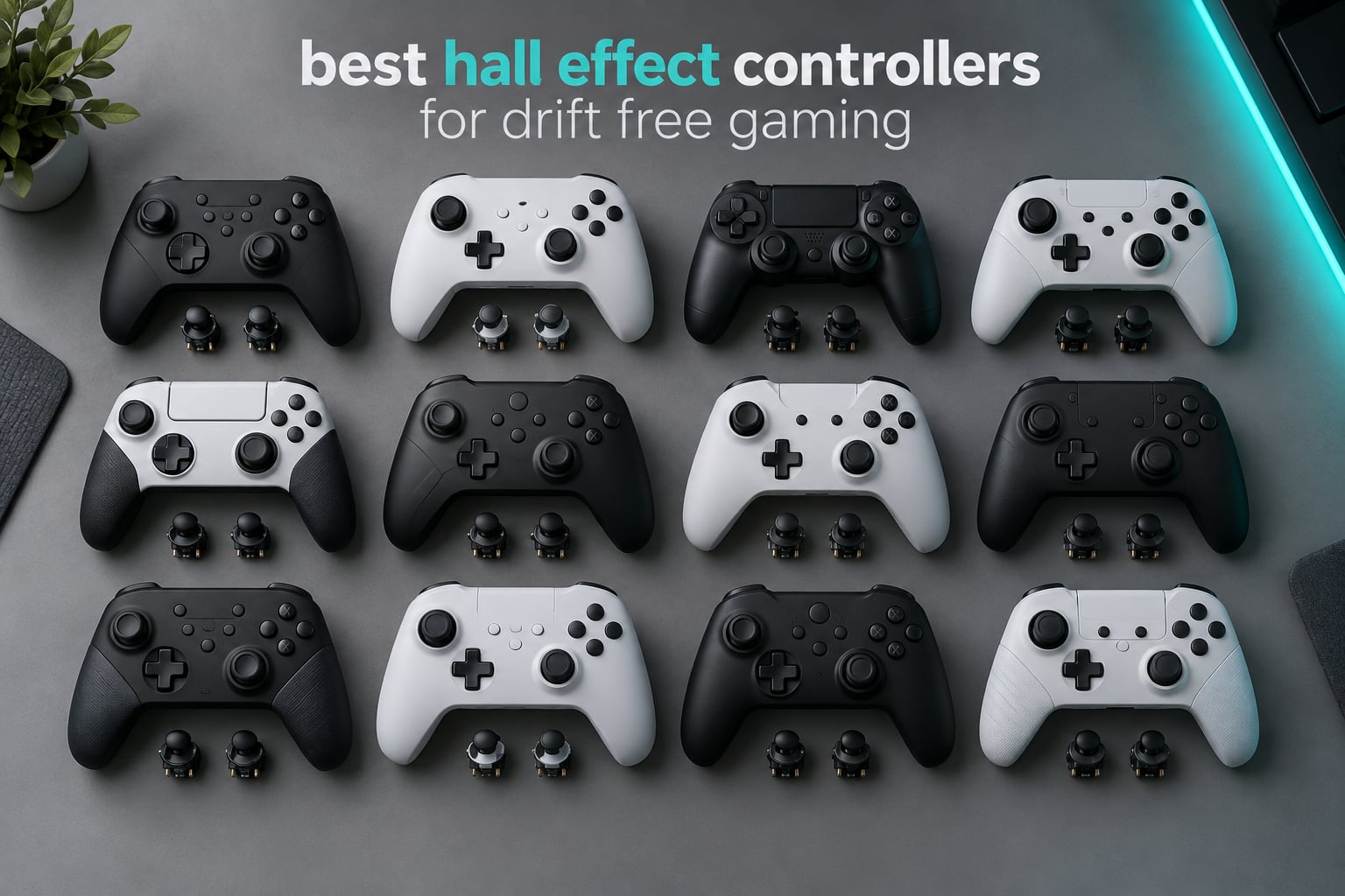 best hall effect controllers for drift free gaming