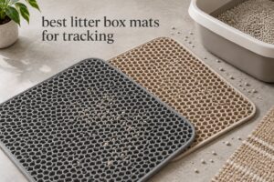 best litter box mats for tracking