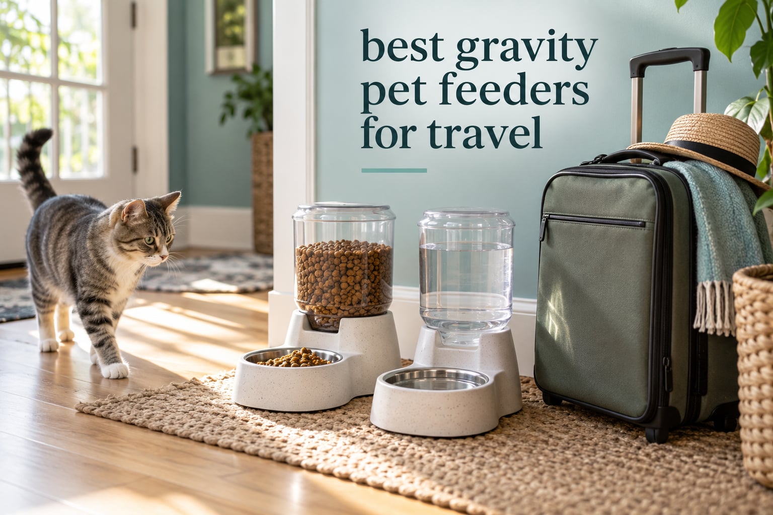 best gravity pet feeders for travel