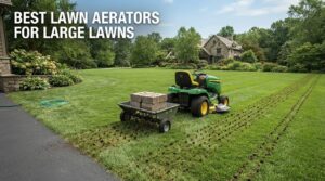 best lawn aerators for large lawns