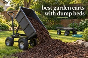 best garden carts with dump beds