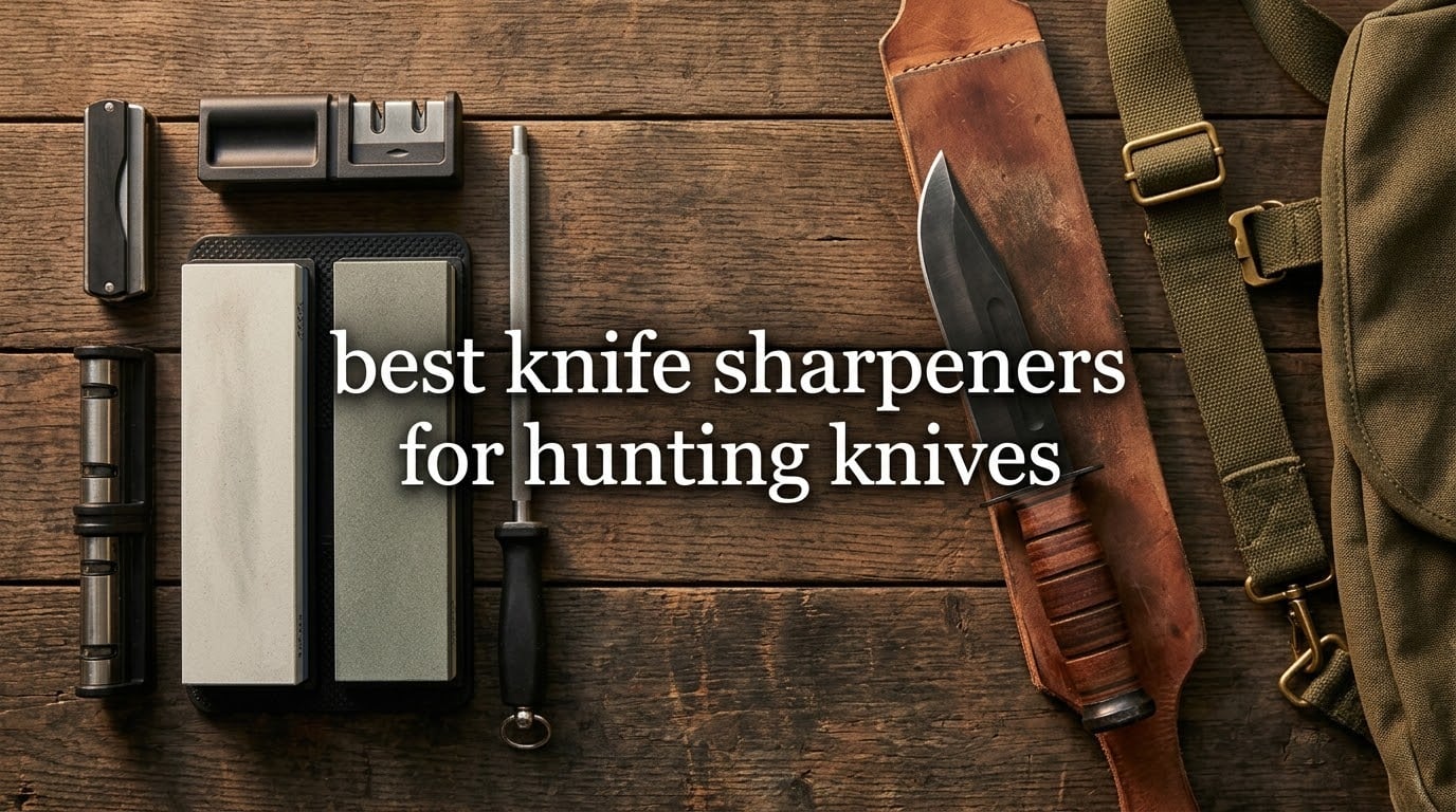best knife sharpeners for hunting knives