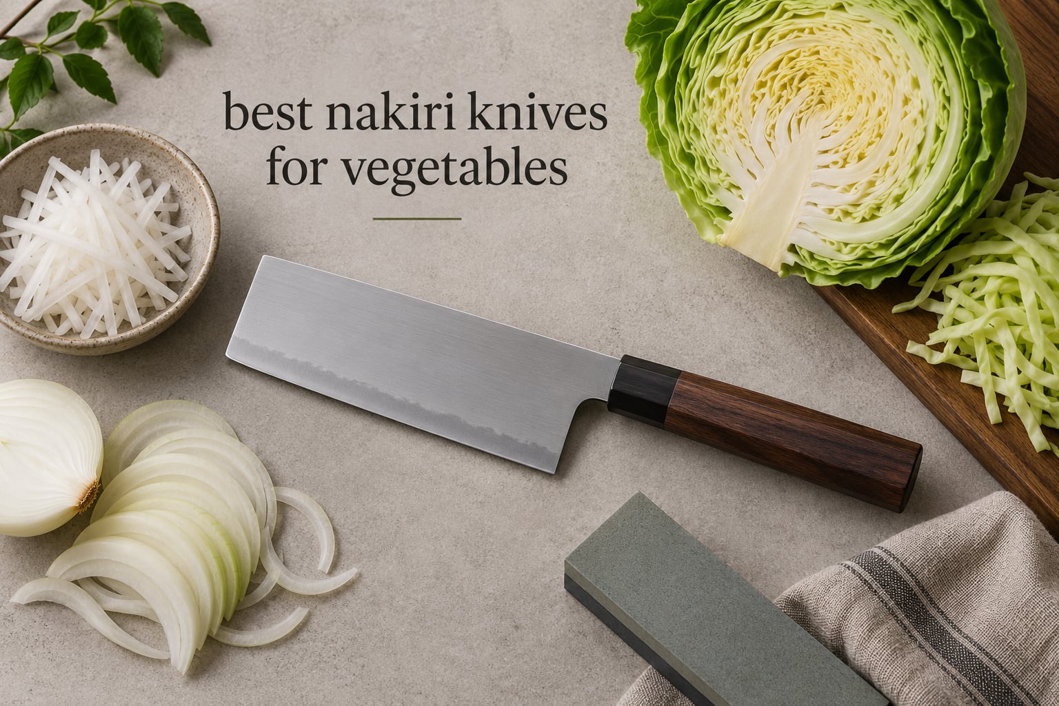 best nakiri knives for vegetables