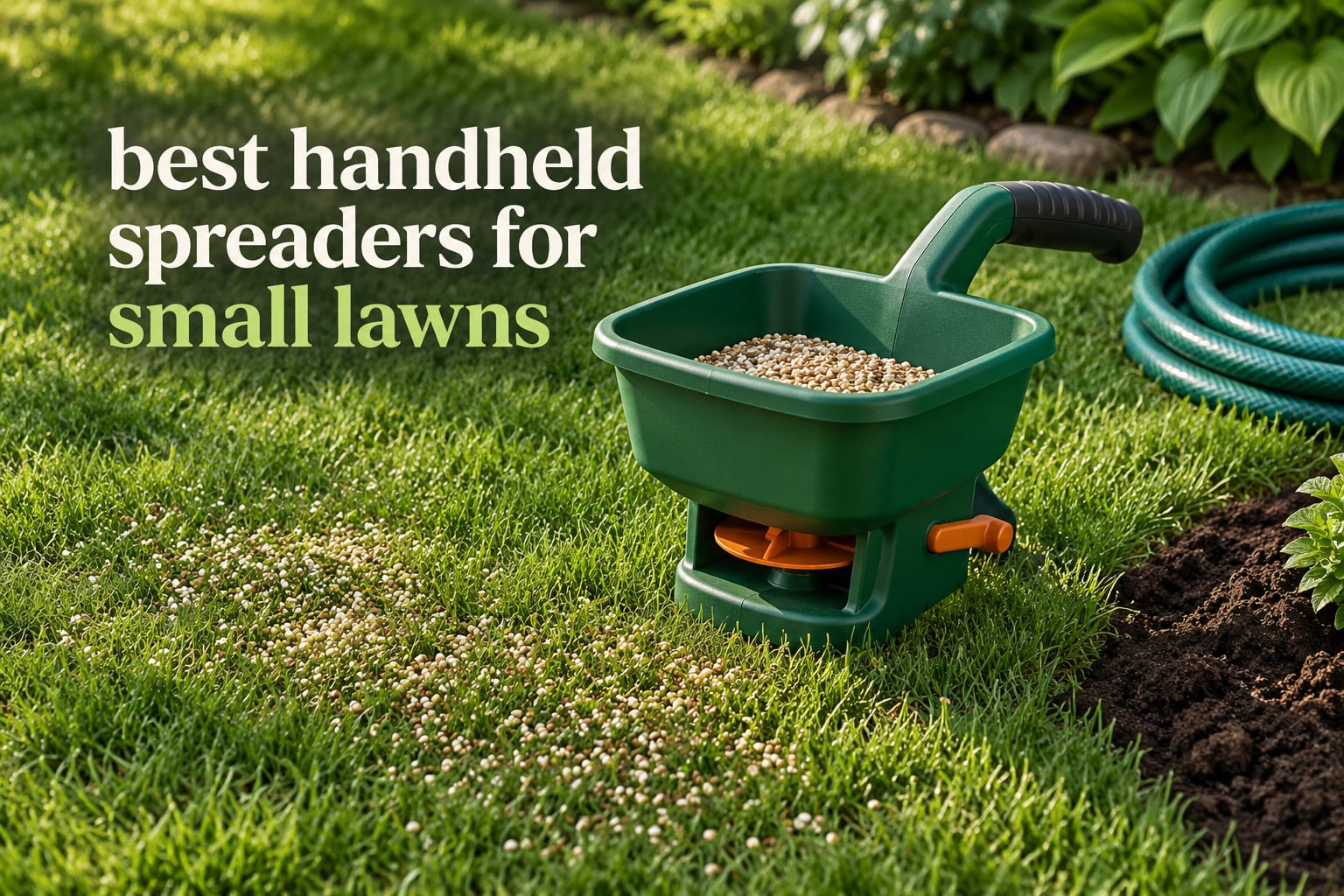 best handheld spreaders for small lawns