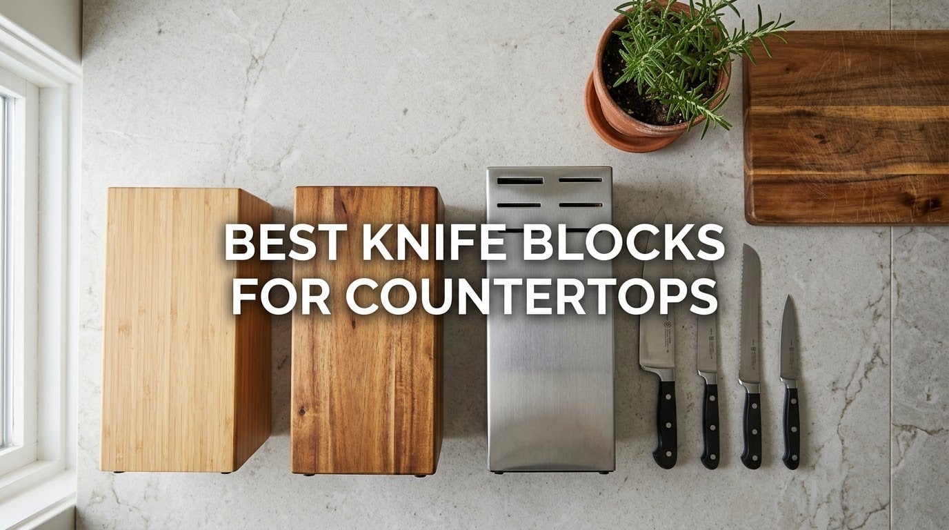 best knife blocks for countertops