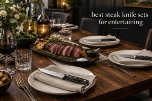 best steak knife sets for entertaining