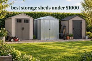 best storage sheds under $1000