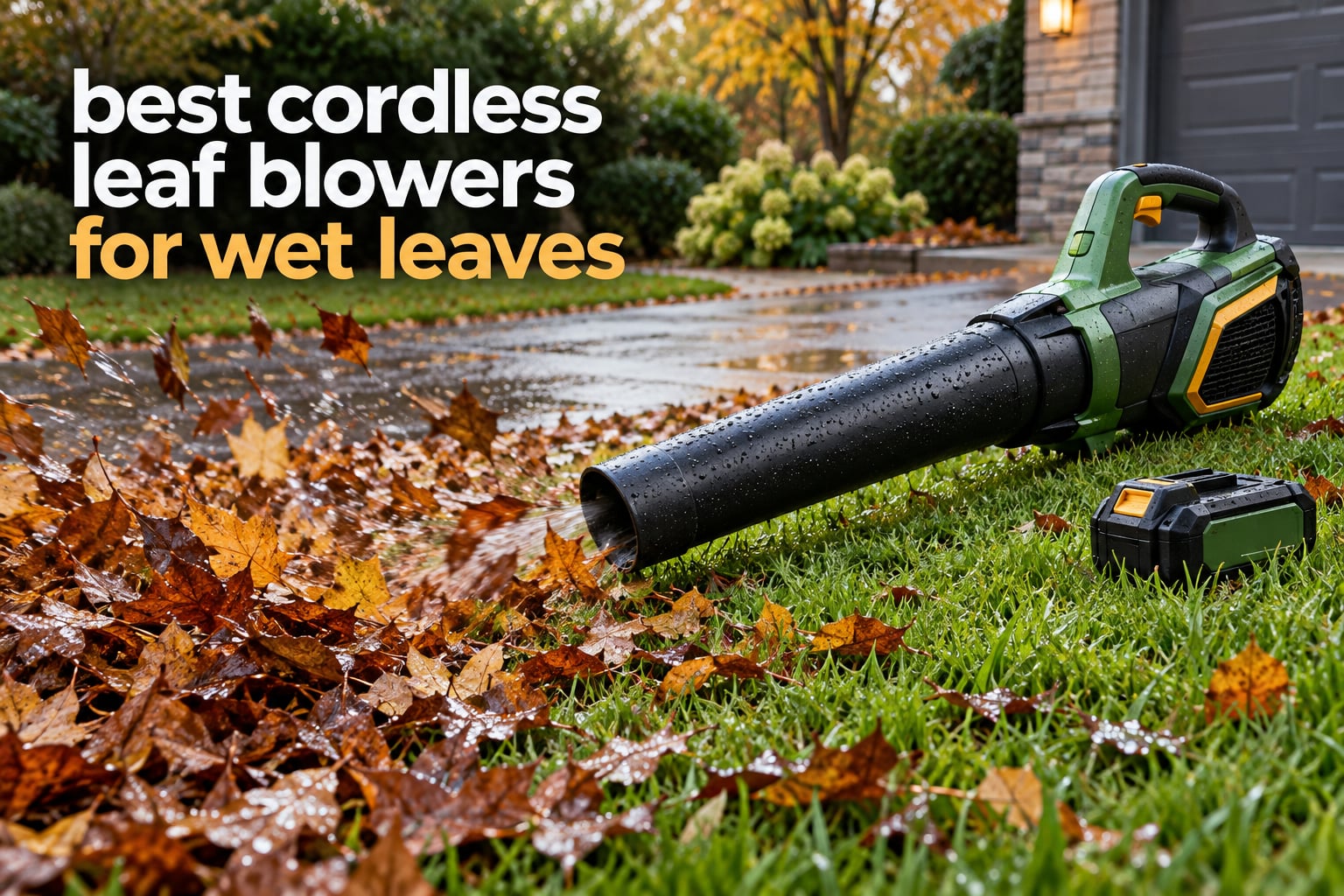 best cordless leaf blowers for wet leaves