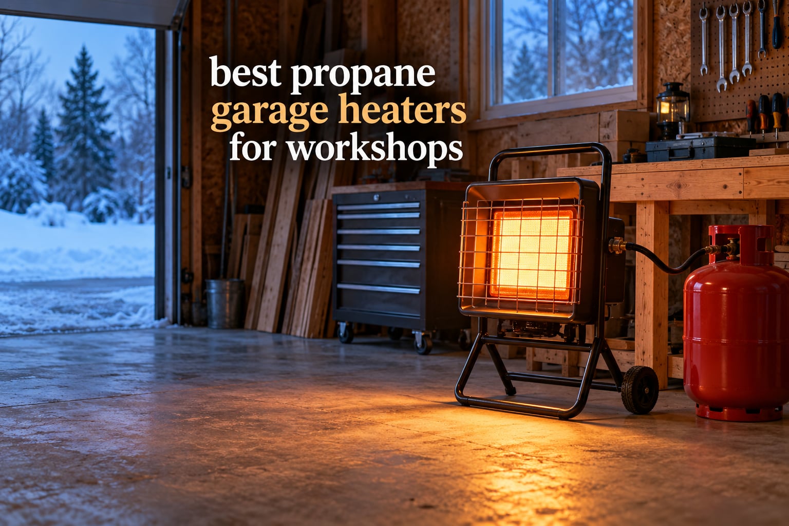 best propane garage heaters for workshops