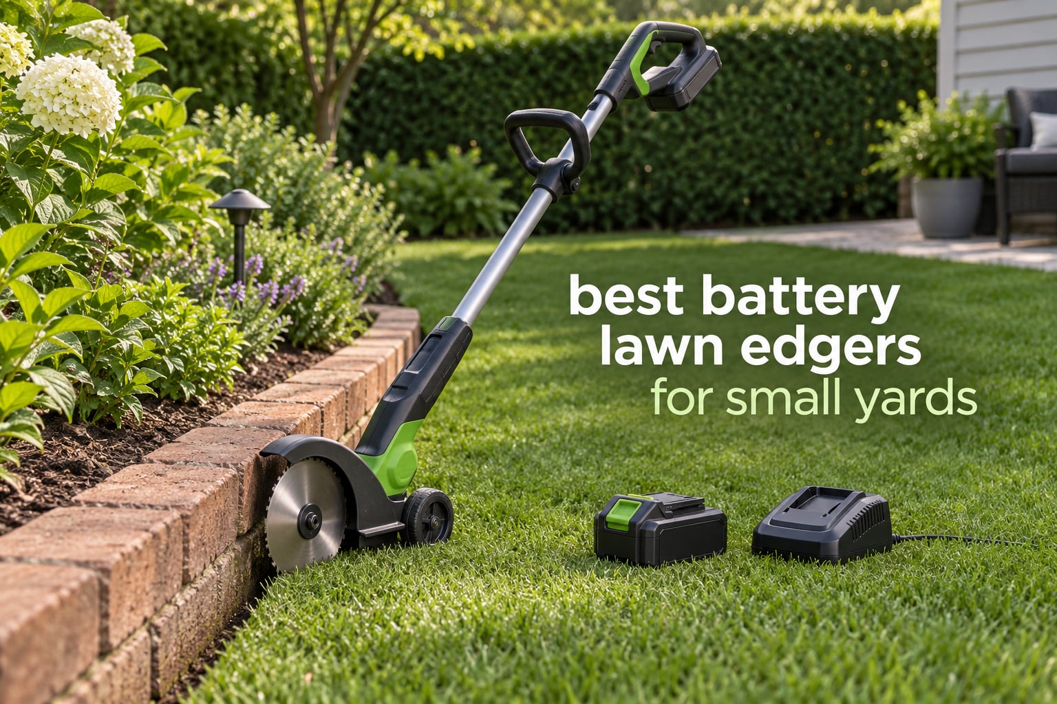 best battery lawn edgers for small yards