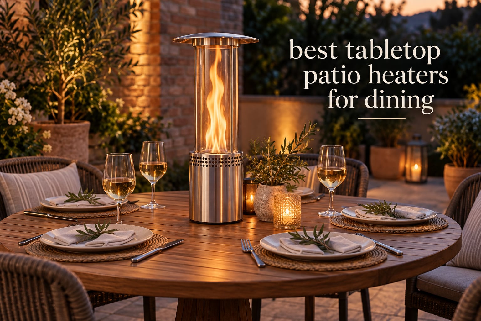 best tabletop patio heaters for dining