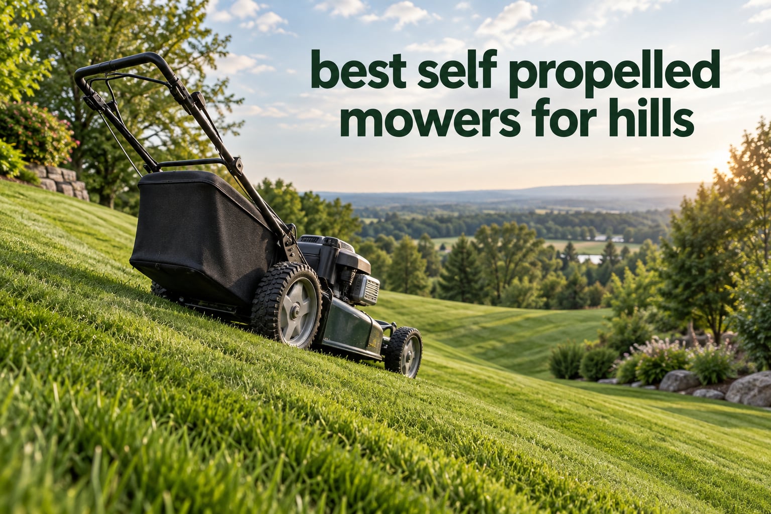 best self propelled mowers for hills