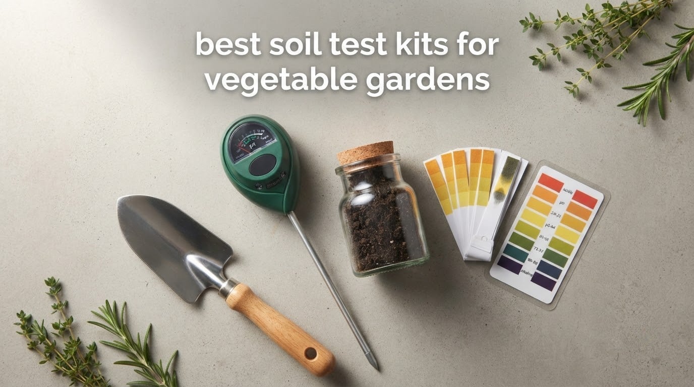 best soil test kits for vegetable gardens