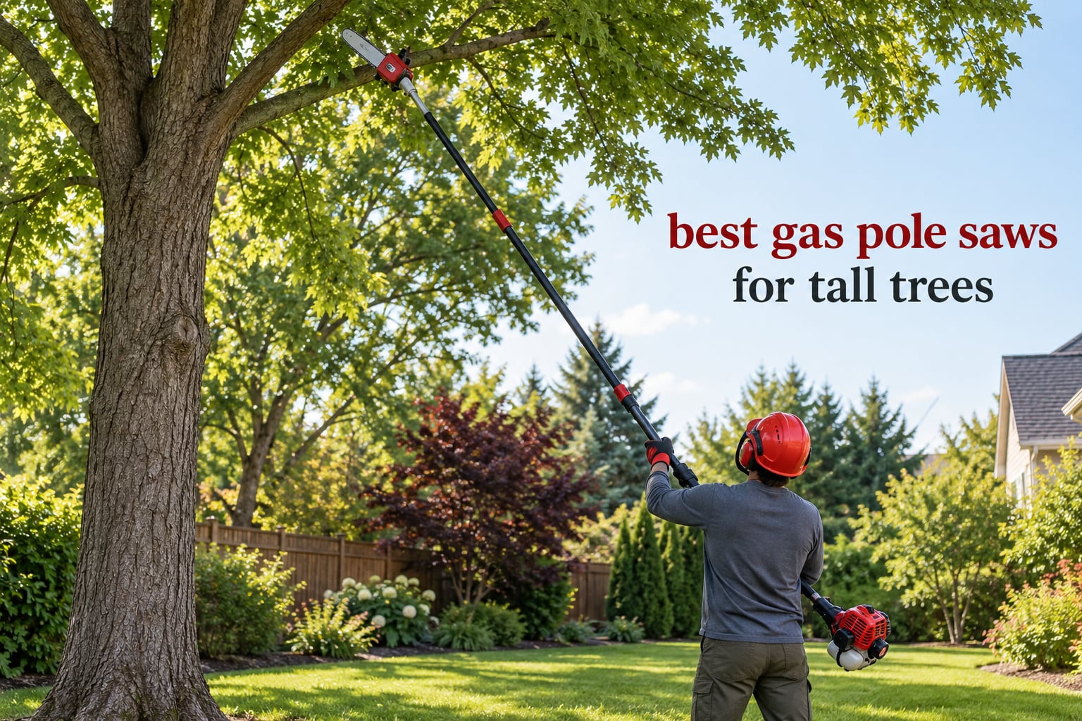 best gas pole saws for tall trees