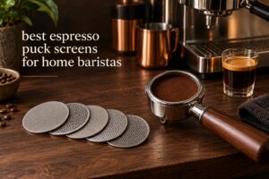 best espresso puck screens for home baristas