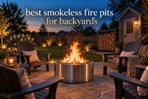 best smokeless fire pits for backyards