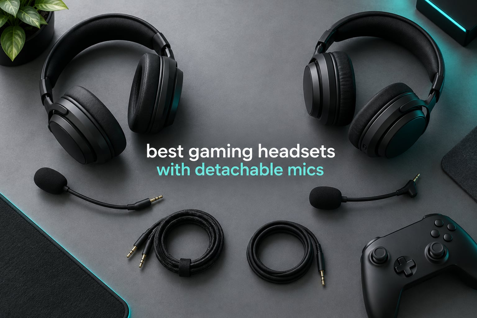 best gaming headsets with detachable mics