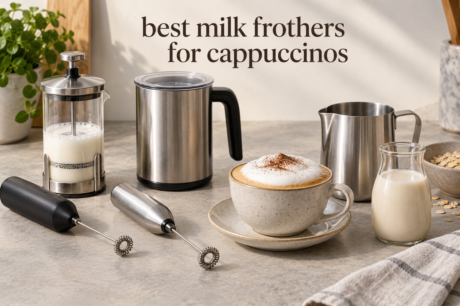 best milk frothers for cappuccinos