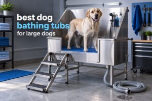best dog bathing tubs for large dogs