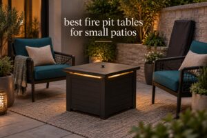 best fire pit tables for small patios