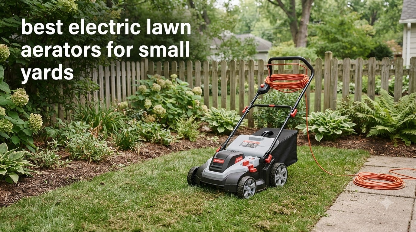 best electric lawn aerators for small yards
