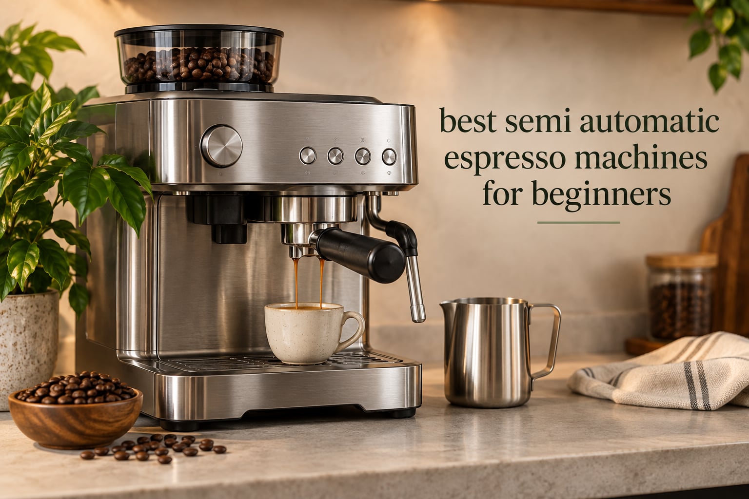best semi automatic espresso machines for beginners