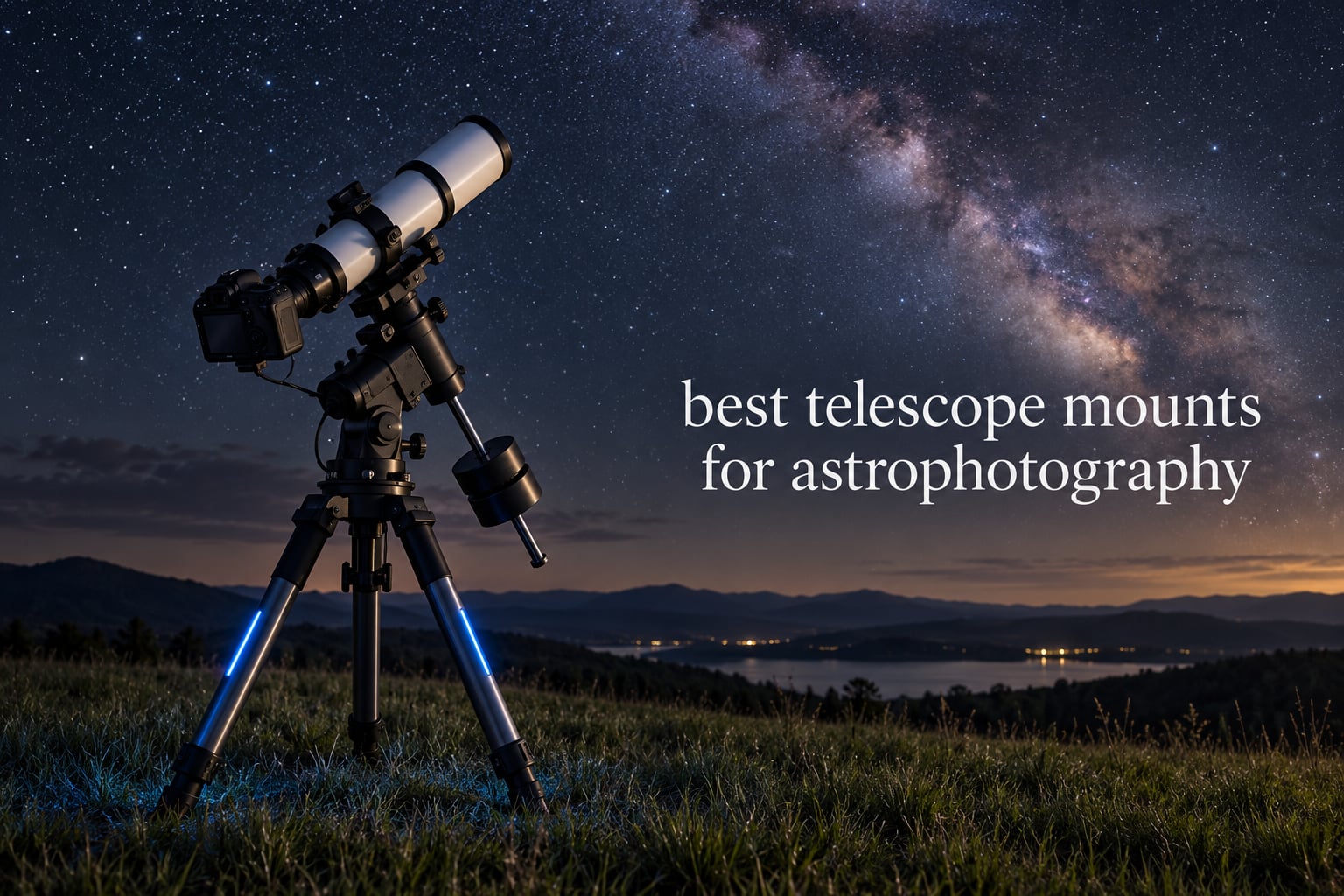 best telescope mounts for astrophotography